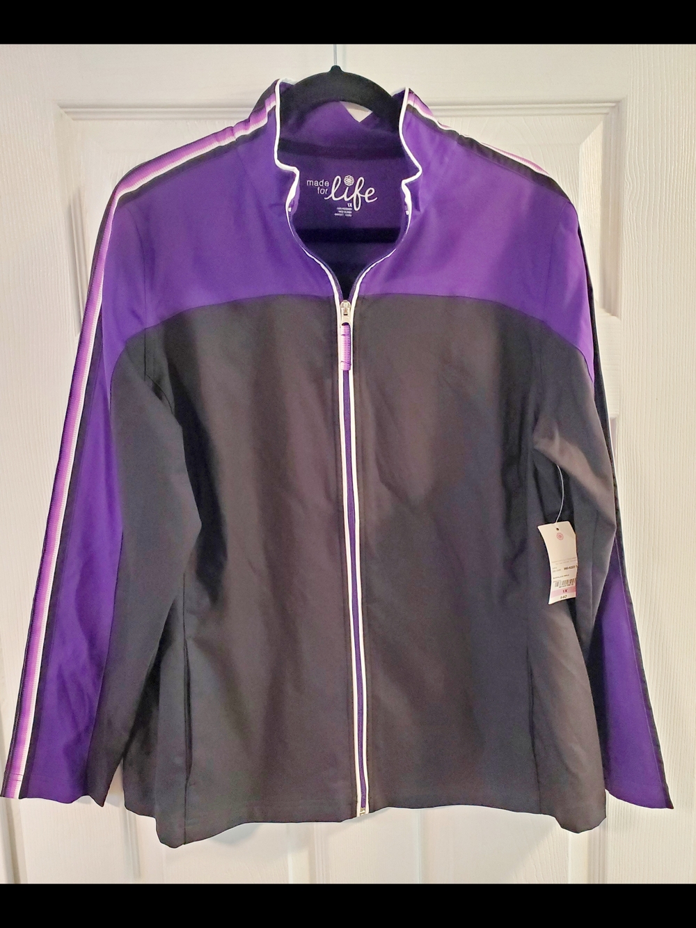 Sporty Zip-Front Jacket